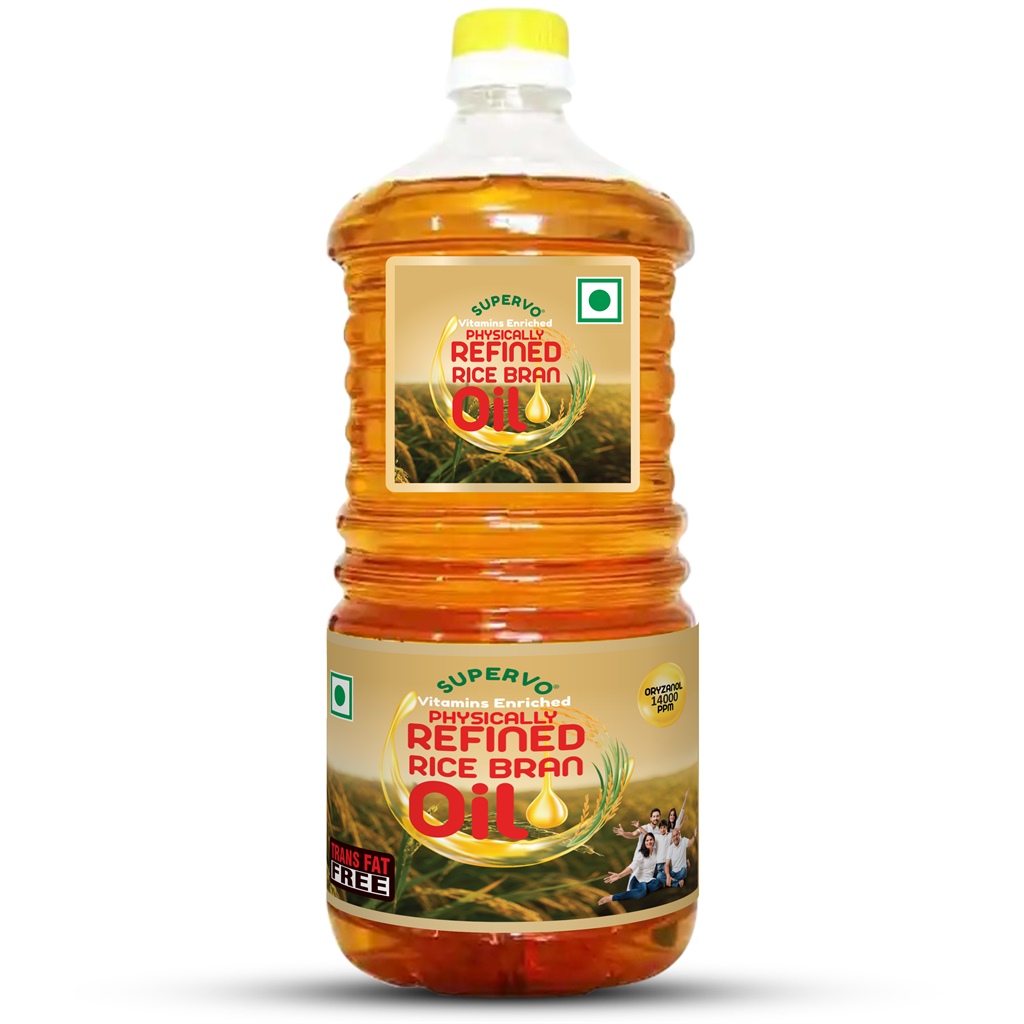 Asclepius Supervo Rice Bran Oil 2 LTR– Price, Benefits, Uses, Faqs